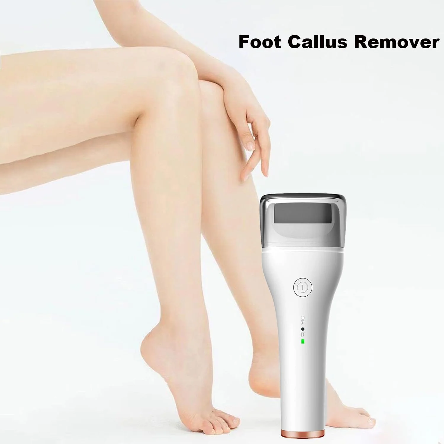 ست سوهان برقی پا Excefore، دستگاه حرفه ای شارژی از بین برنده پوست سفت پا با 3 غلتک و 2 سرعت، ضد آب، از بین برنده پوست مرده خشک، سفید ست سوهان برقی پا Excefore، دستگاه حرفه ای شارژی از بین برنده پوست سفت پا با 3 غلتک و 2 سرعت، ضد آب، از بین برنده پوست مرده خشک، سفید