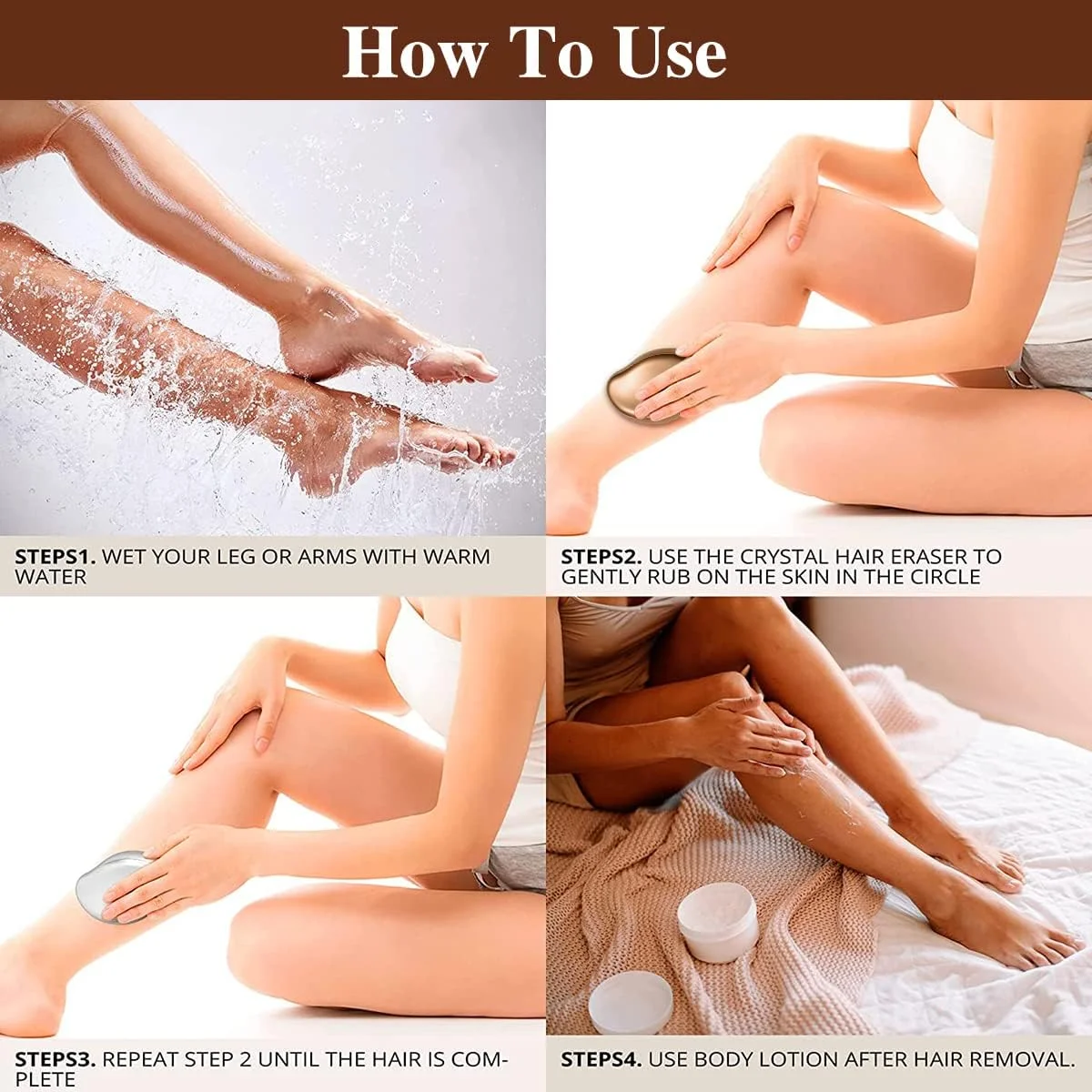 موبر نانو Showay برای خانم ها و آقایان، مناسب برای کل بدن، استفاده آسان و ایمن، اسکرابر قابل شستشو