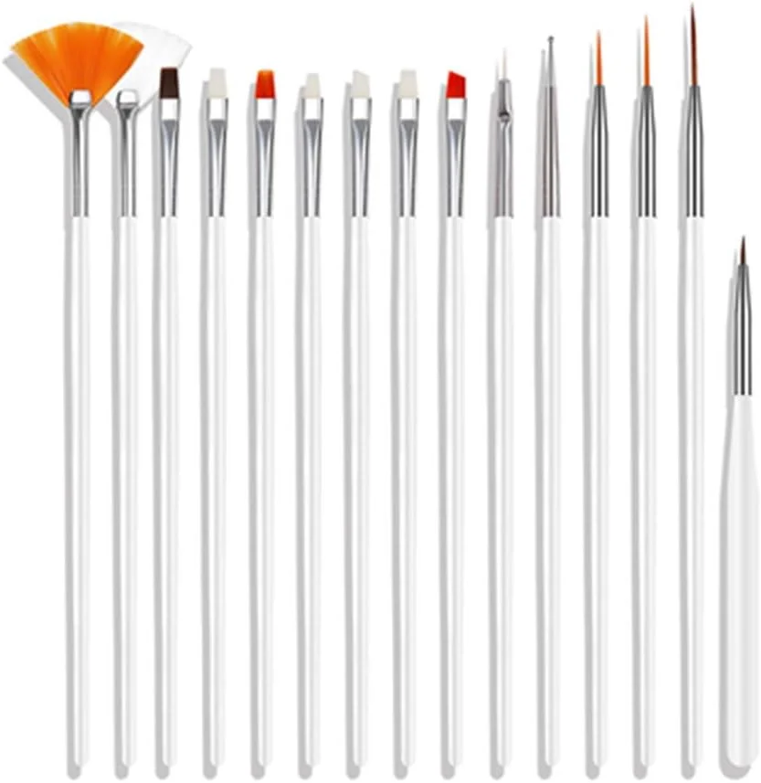 ست قلم طراحی ناخن 15 عددی Labymos، قلم طراحی ناخن ژل UV برای طراحی ناخن ست قلم طراحی ناخن 15 عددی Labymos، قلم طراحی ناخن ژل UV برای طراحی ناخن