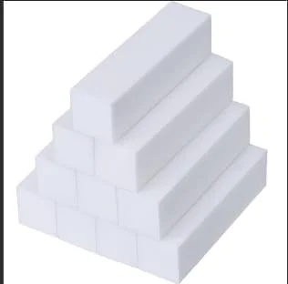 بافر ناخن مربعی سفید