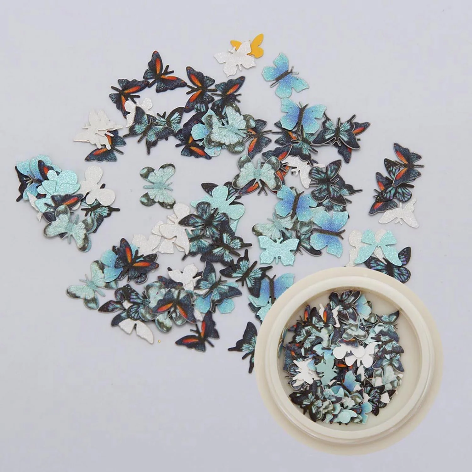 برچسب ناخن زیبای لابیموس، برچسب های سه بعدی طراحی ناخن برای زنان، دختران، کودکان، مانیکور DIY یا سالن ناخن