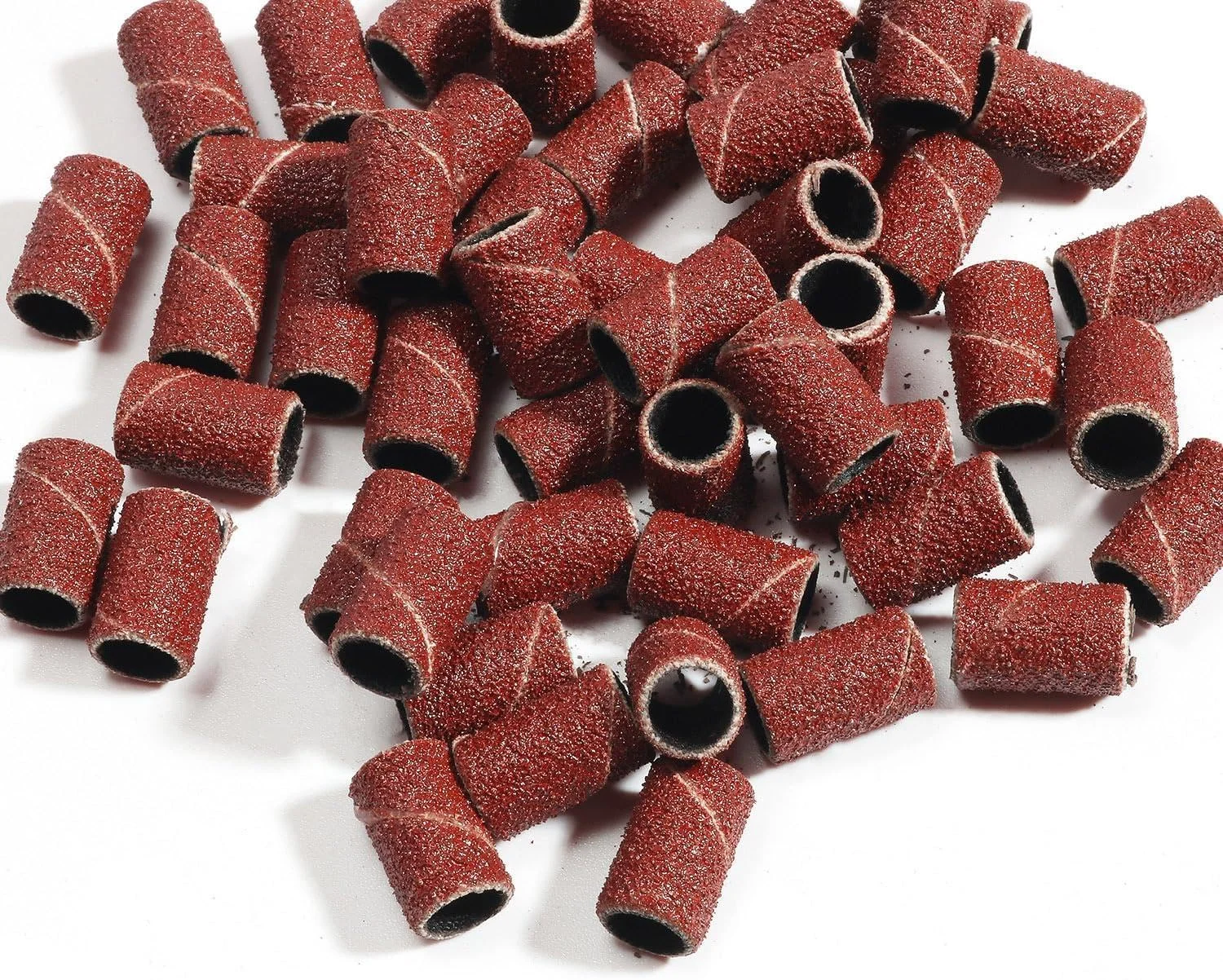 حلقه سنباده ناخن لابیموس 50 عددی 120#، حلقه سنباده ای هنر ناخن، دایره سنباده برای سوهان برقی ناخن