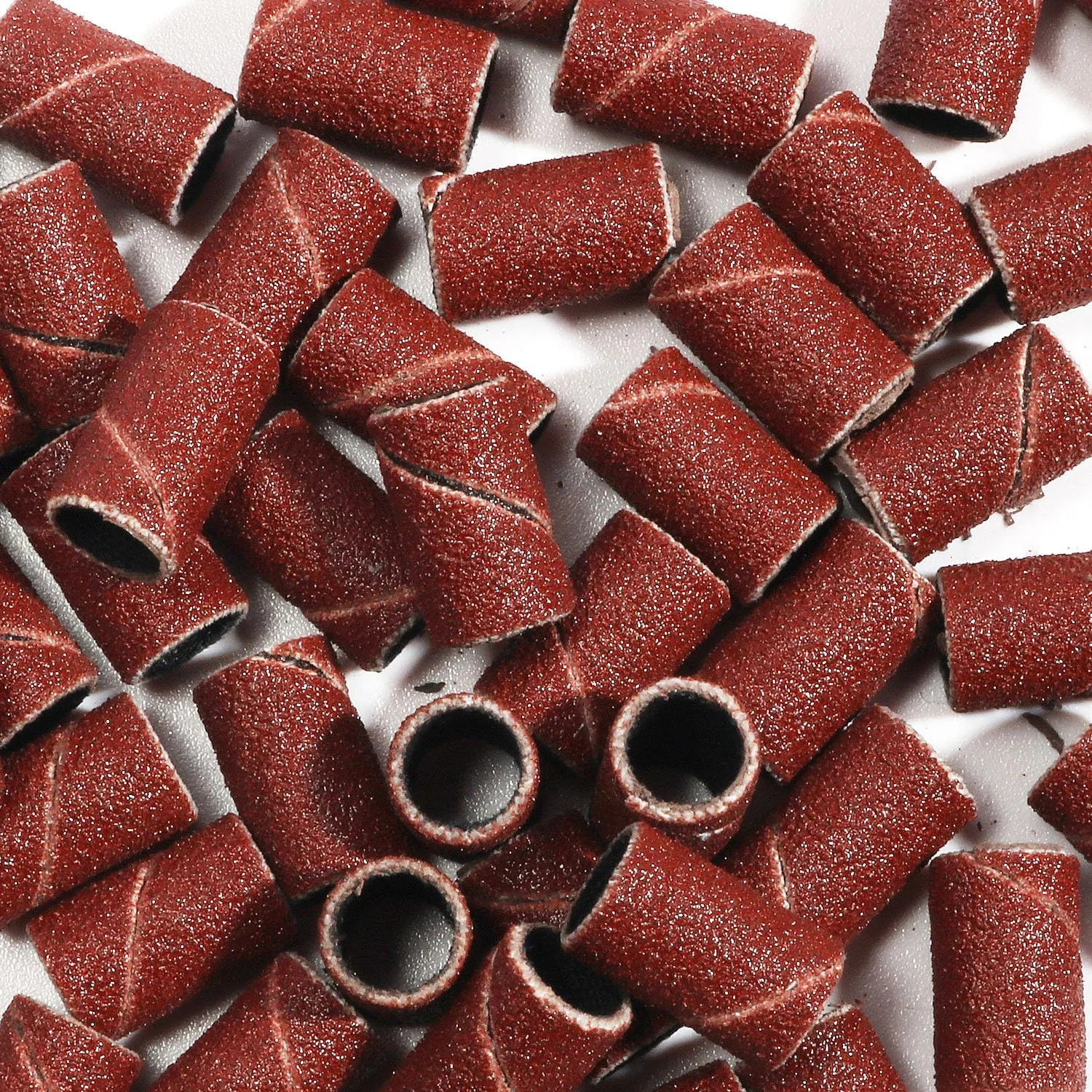 حلقه سنباده ناخن لابیموس 50 عددی 120#، حلقه سنباده ای هنر ناخن، دایره سنباده برای سوهان برقی ناخن