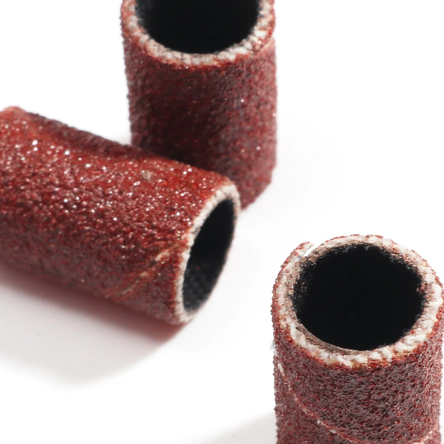 حلقه سنباده ناخن لابیموس 50 عددی 120#، حلقه سنباده ای هنر ناخن، دایره سنباده برای سوهان برقی ناخن