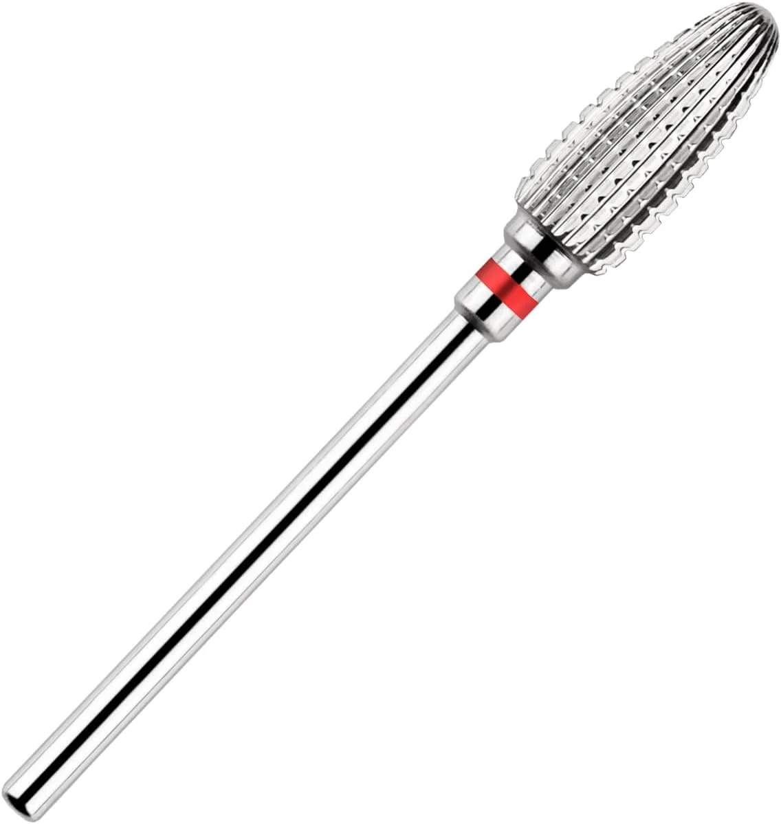 سر سوهان 5 در 1 BNG برای ناخن های ژلی، سر سوهان کاربیدی برای ناخن های اکریلیک، سوهان برقی حرفه ای 3/32 اینچی، ابزار مانیکور پدیکور سالنی (ظریف، نقره ای)