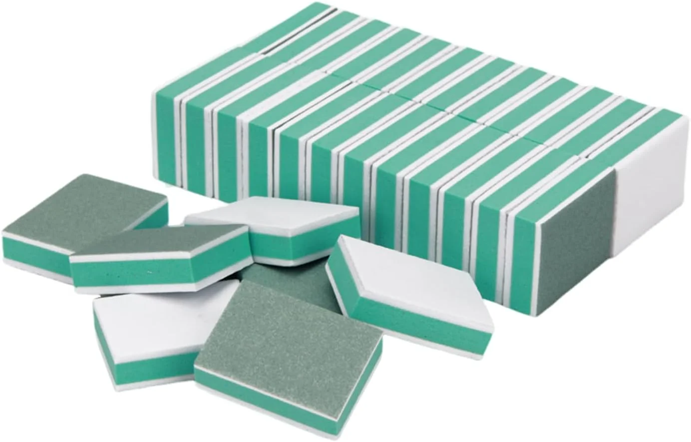 ۵۰ عدد مینی پولیش ناخن، ابزار مراقبت از ناخن، لوازم جانبی طراحی ناخن DIY، ابزار پولیش دستی.