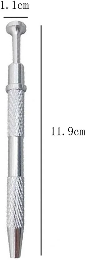 ۴ عدد گیره فلزی اسفنج ناخن، قلم برداشتن ابزار اسفنجی ناخن برای نگین های ناخن