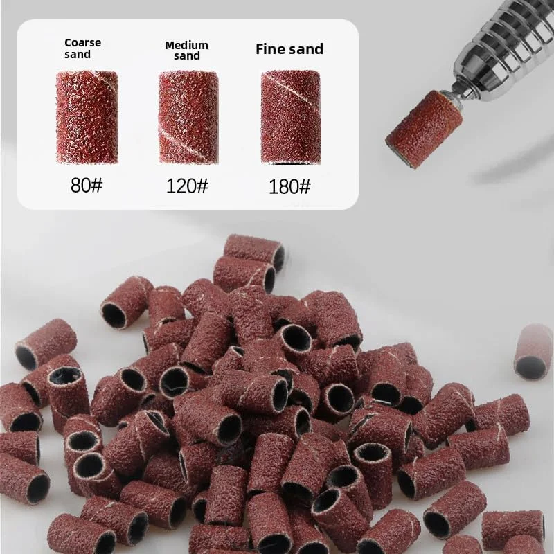 مجموعه ۲۰ عددی بافر ناخن با نوارهای سمباده: ابزارهای ضروری طراحی ناخن برای مراقبت از ناخن در خانه، قابل حمل و بادوام برای استفاده در خانه و سالن