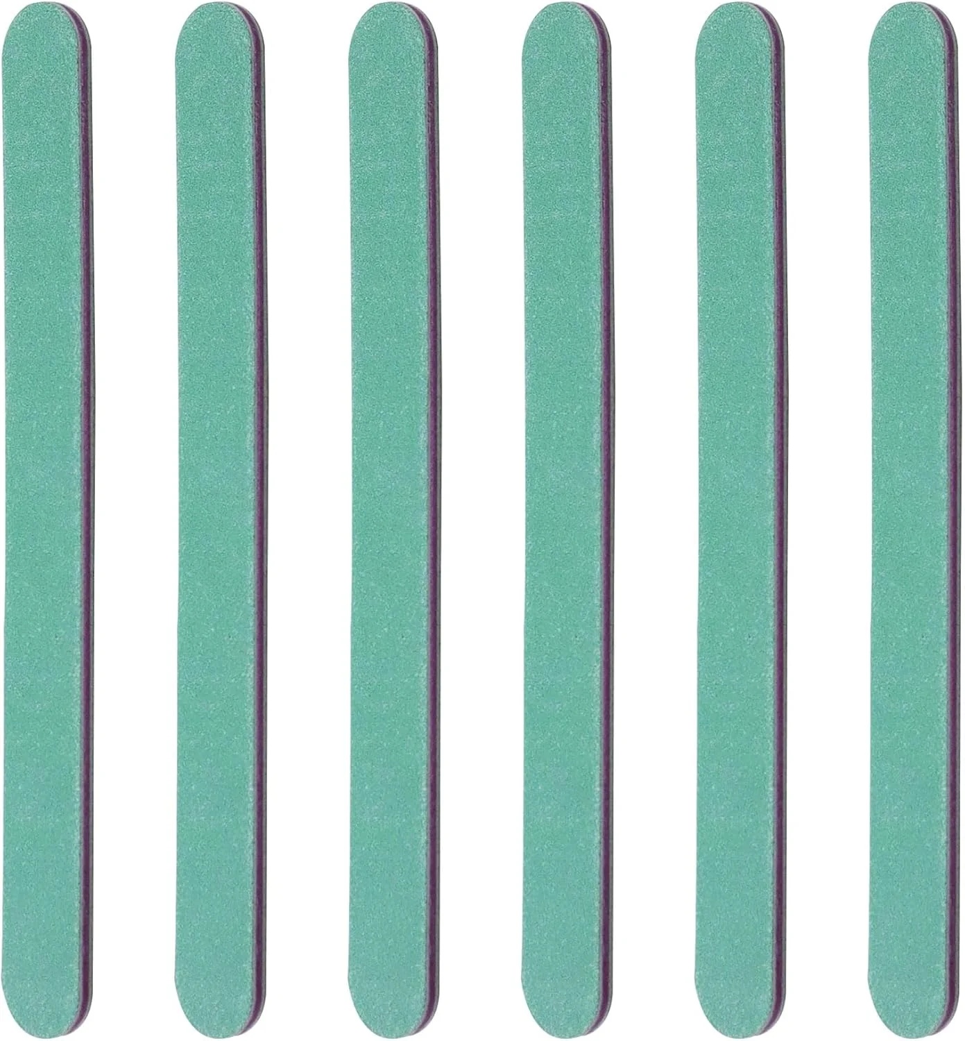 سوهان ناخن دو طرفه حرفه ای قابل استفاده مجدد، سوهان سمباده ای 100/180 قابل شستشو، ابزار حالت دهی بافر ناخن، ابزار مانیکور، سوهان سنگ زنی ناخن پا، ابزار نظافت حیوانات خانگی (سبز، 6 عدد)