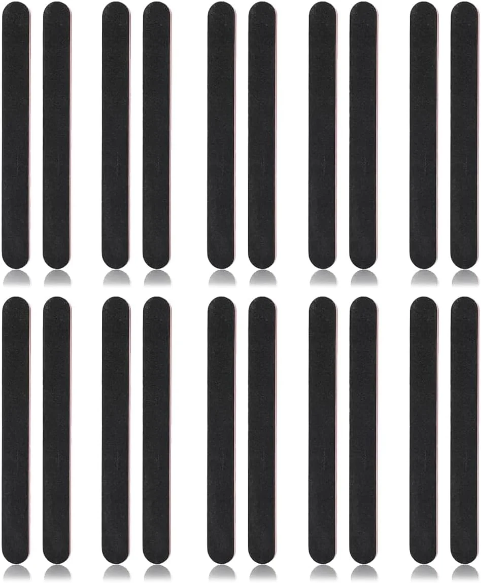 ست ۲۰ عددی سوهان ناخن حرفه ای، دو طرفه با درجه زبری ۱۰۰/۱۸۰، قابل استفاده مجدد برای مانیکور و پدیکور، ایده آل برای خانه و سالن، ابزار مراقبت و حالت دهی ناخن