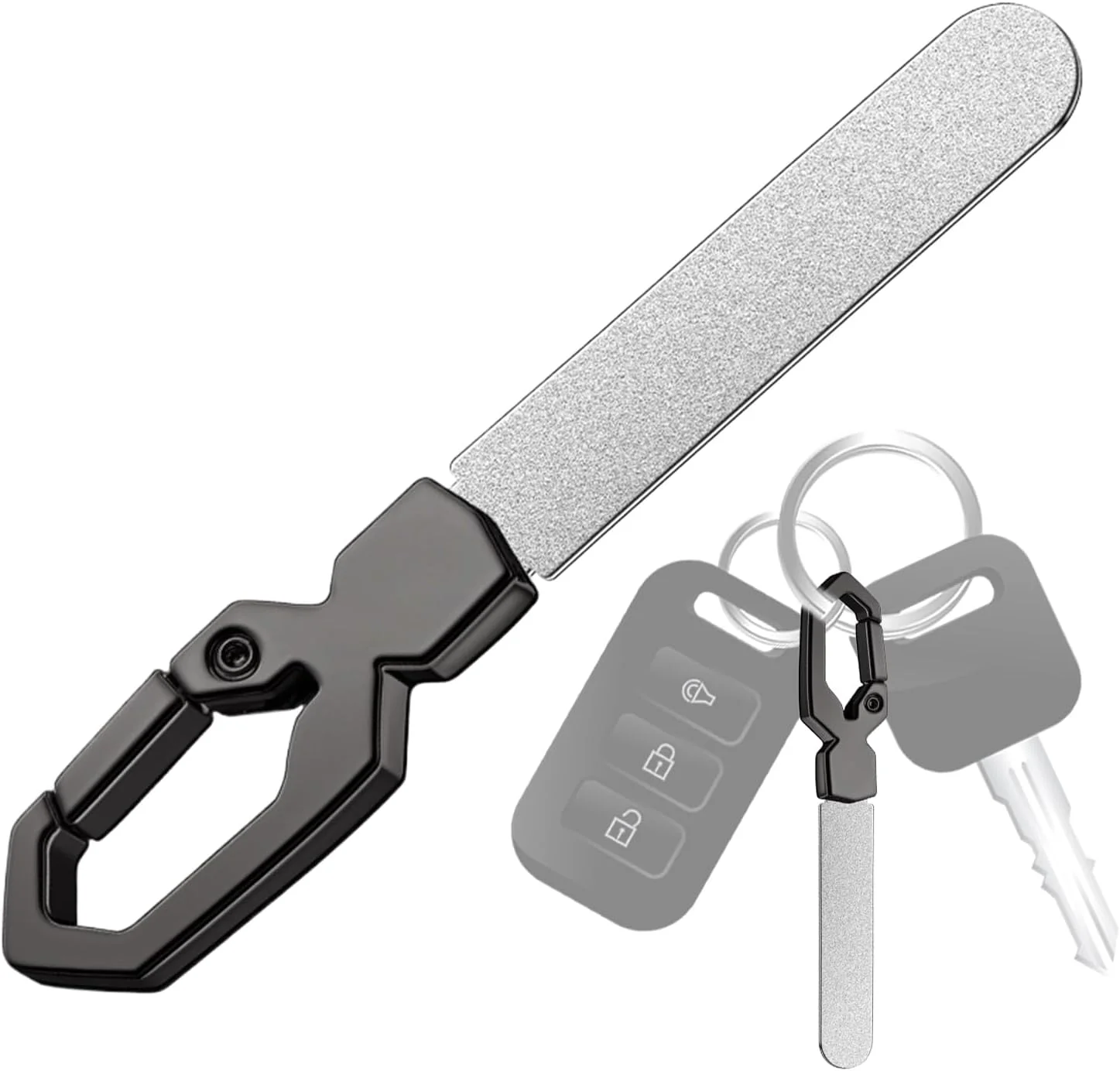 سوهان ناخن فلزی - سوهان فلزی برای ناخن های ضخیم پا - ابزار سنگ زنی ناخن انگشت استیل ضد زنگ قابل حمل برای زنان و مردان، لوازم جانبی مراقبت از ناخن پا