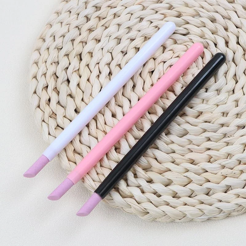 ابزار عقب زننده کوتیکول ناخن دو سر کوارتز - مراقبت آسان از کوتیکول، صورتی