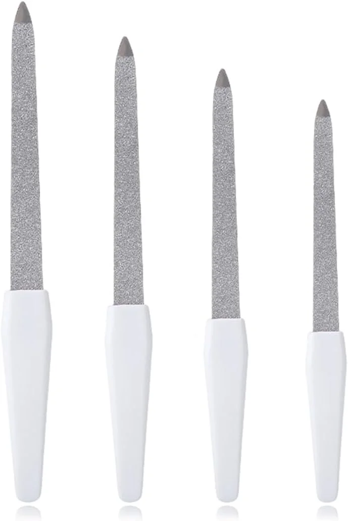 ست ۴ عددی سوهان ناخن یاقوت کبود KYLOS - سوهان ناخن برای ناخن های طبیعی - سوهان ناخن - برای مانیکور و پدیکور - ظریف و زبر در ۴ سایز، سوهان ناخن