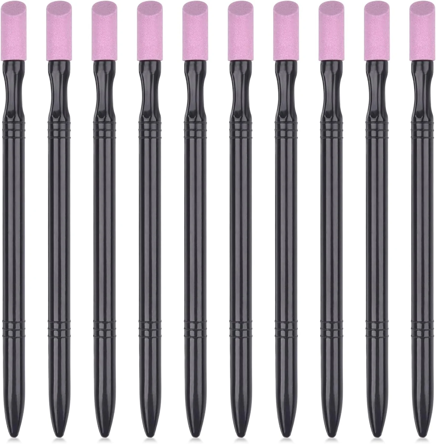 مجموعه ۱۰ عددی مانیکور مراقبت از دست شامل سنگ پا، عقب‌راننده کوتیکول، سوهان ناخن دو طرفه، کیت ابزار ناخن با بافر و سوهان‌های شکل‌دهنده برای ناخن‌های طبیعی مناسب سالن و نگهداری در خانه