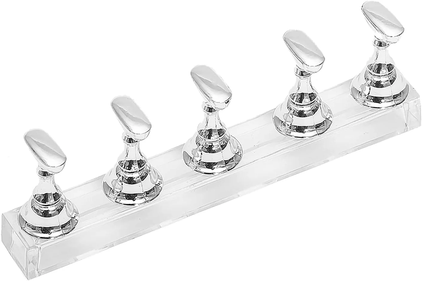 پایه تمرین طراحی ناخن آکریلیک لابیموس، نگهدارنده تیپ ناخن، ابزار مانیکور برای استفاده در سالن ناخن و منزل