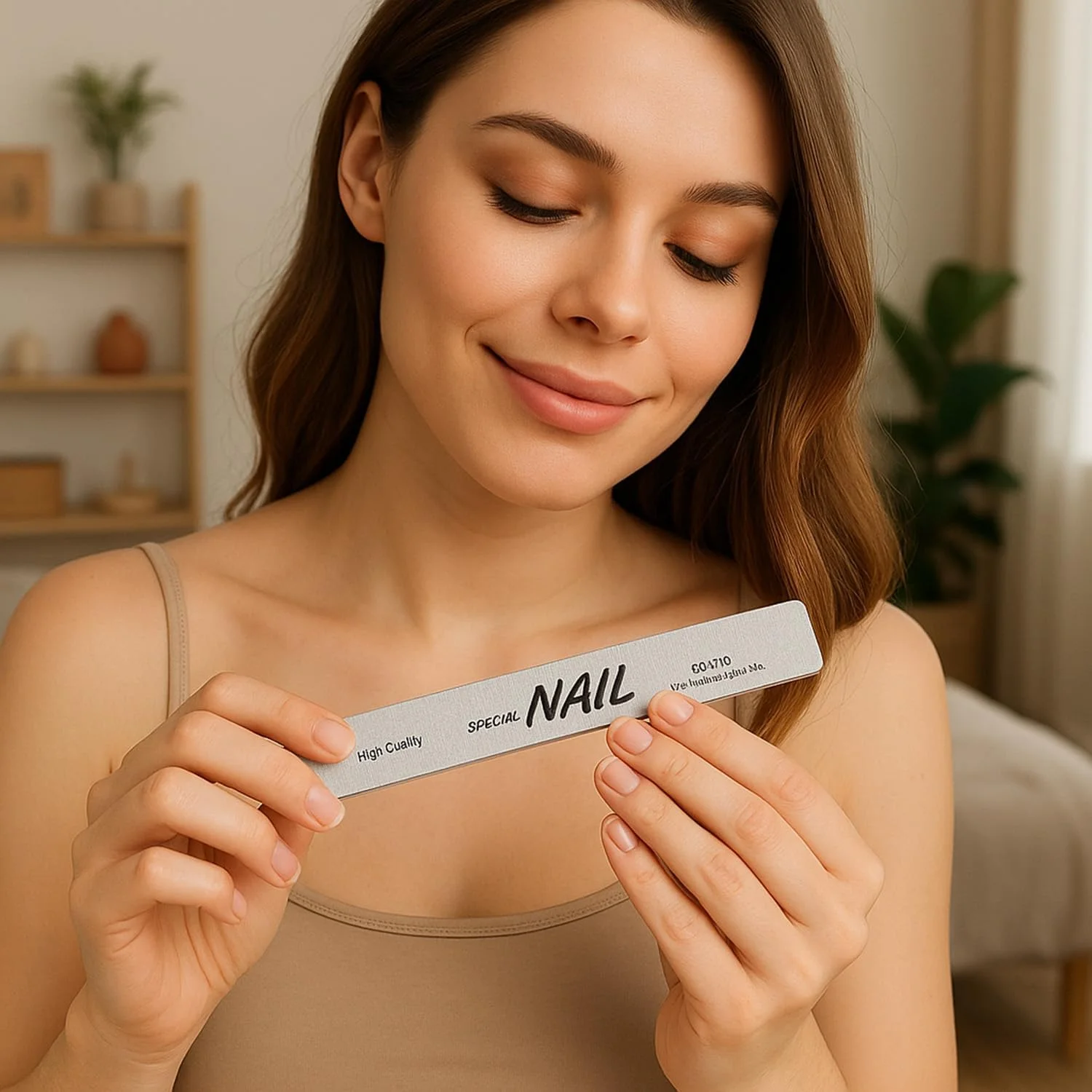 سوهان و پرداخت کننده ناخن برای ناخن های طبیعی، مجموعه 6 عددی با شکل مربعی، سمباده 100/180، کیت مراقبت از ناخن دو طرفه برای زنان و مردان