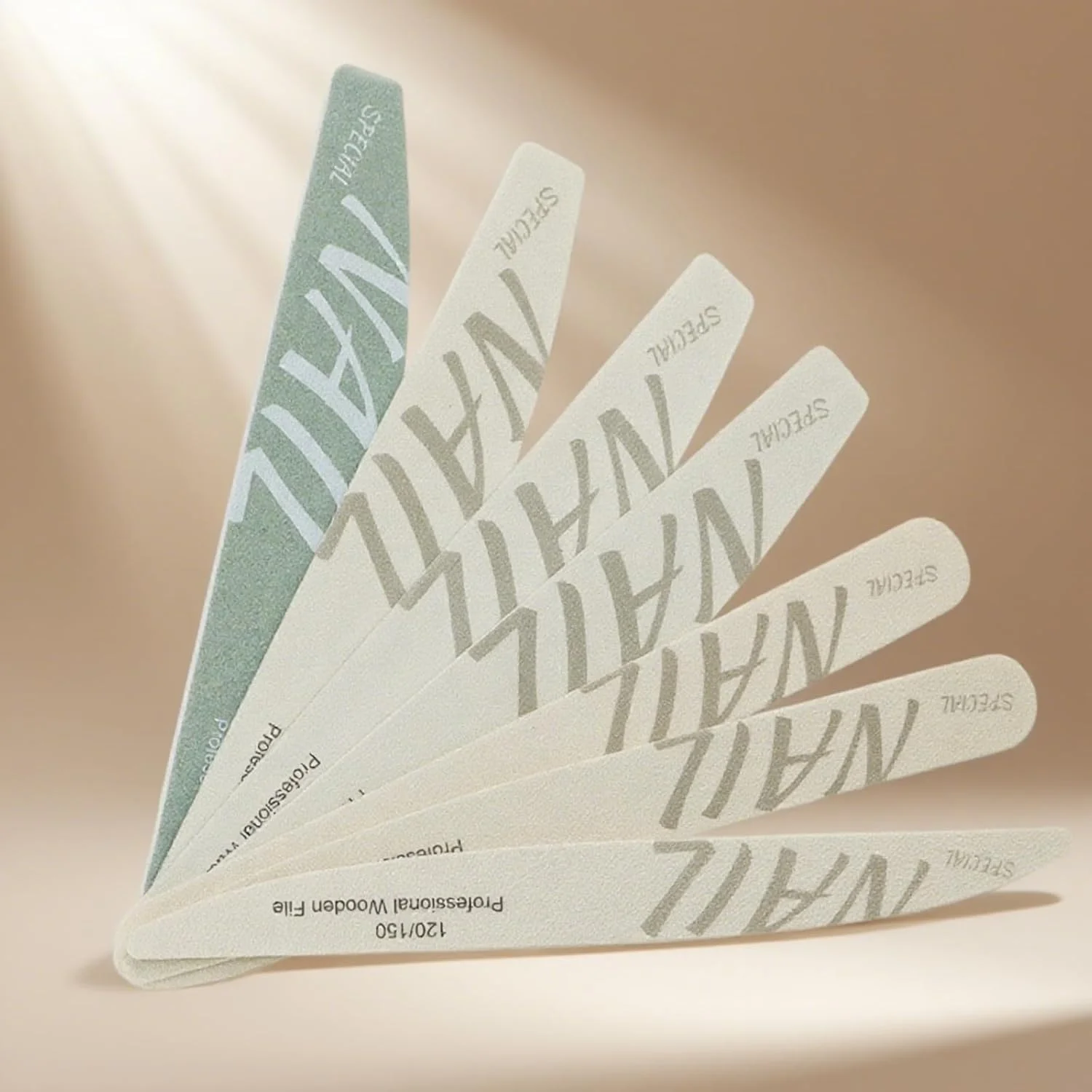 ست سوهان ناخن 8 عددی - سوهان ناخن انگشت با درجه زبری مختلف