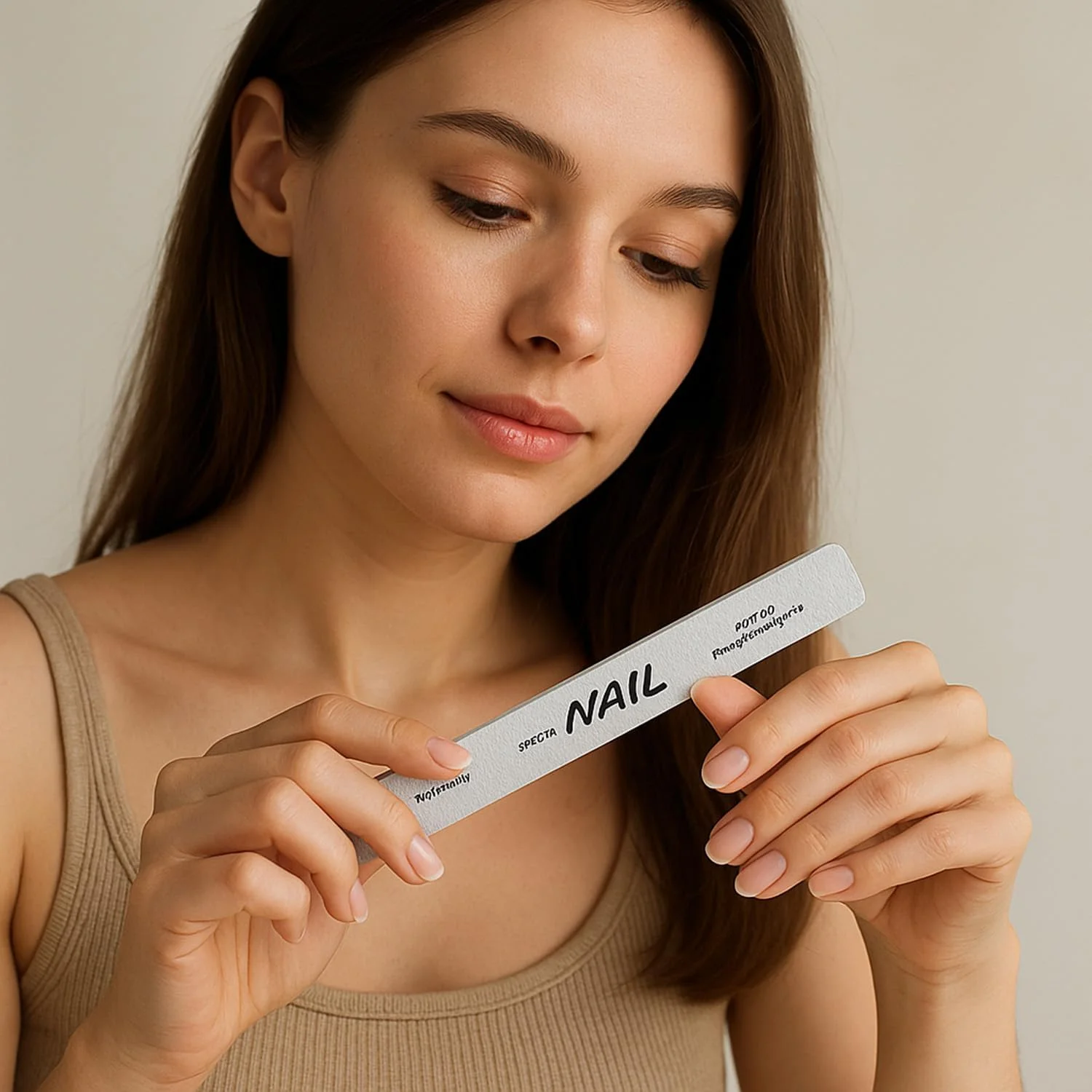 سوهان ناخن حرفه ای، مجموعه سوهان ناخن انگشتی، 6 عدد سوهان سمباده ای مربع 100/180، ابزار پرداخت قابل استفاده مجدد برای استفاده در منزل و سالن