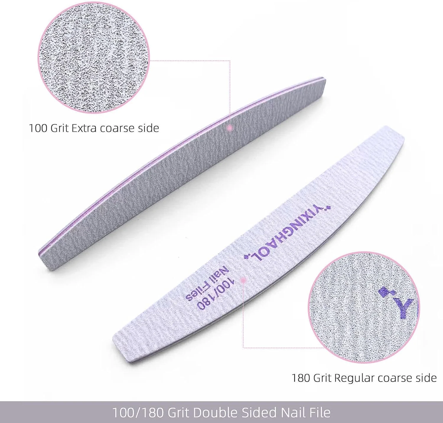 16 عدد سوهان ناخن حرفه ای - سمباده دو طرفه 100/180، سوهان ناخن زبر قابل شستشو برای ناخن های اکریلیک و ناخن های طبیعی، قابل شستشو و استفاده مجدد برای استفاده در منزل و سالن 16 عدد سوهان ناخن حرفه ای - سمباده دو طرفه 100/180، سوهان ناخن زبر قابل شستشو برای ناخن های اکریلیک و ناخن های طبیعی، قابل شستشو و استفاده مجدد برای استفاده در منزل و سالن