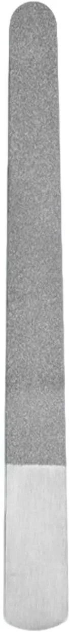 سوهان ناخن فلزی - سوهان ناخن دو طرفه الماسه زبر/نرم ShiningUU | ابزار پزشکی پا فولاد ضد زنگ اتوکلاو و مراقبت شخصی | از بین بردن موثر پینه | کیفیت سالن (1.9x17.5 سانتی متر)