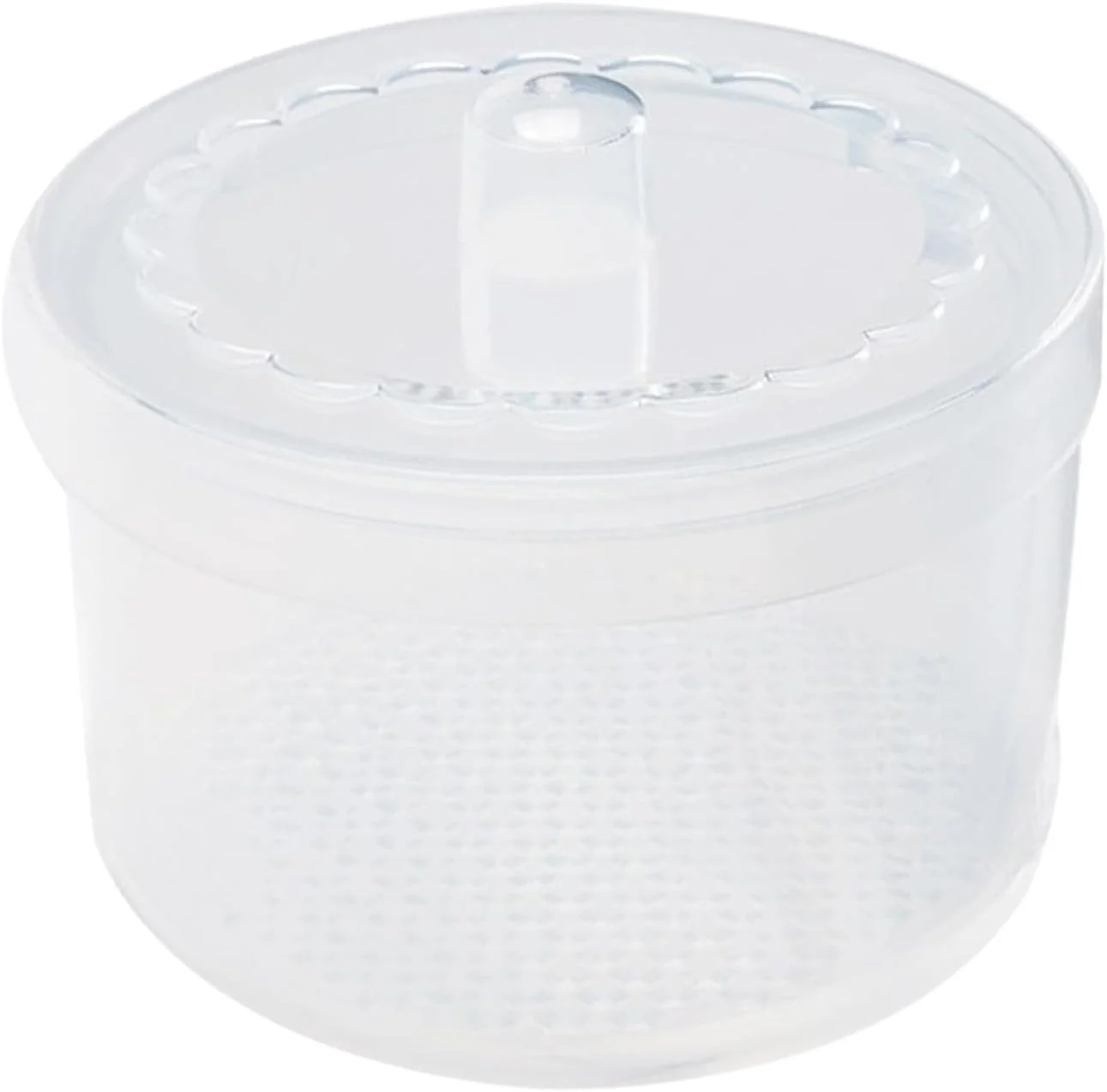 جعبه استریلیزه کننده ابزار ناخن | سینی استریلیزه کننده ابزار ناخن - سینی تمیز کننده فیلتر دوبل قابل حمل برای لوازم جانبی منزل، مانیکور، مسافرت، موچین، مته