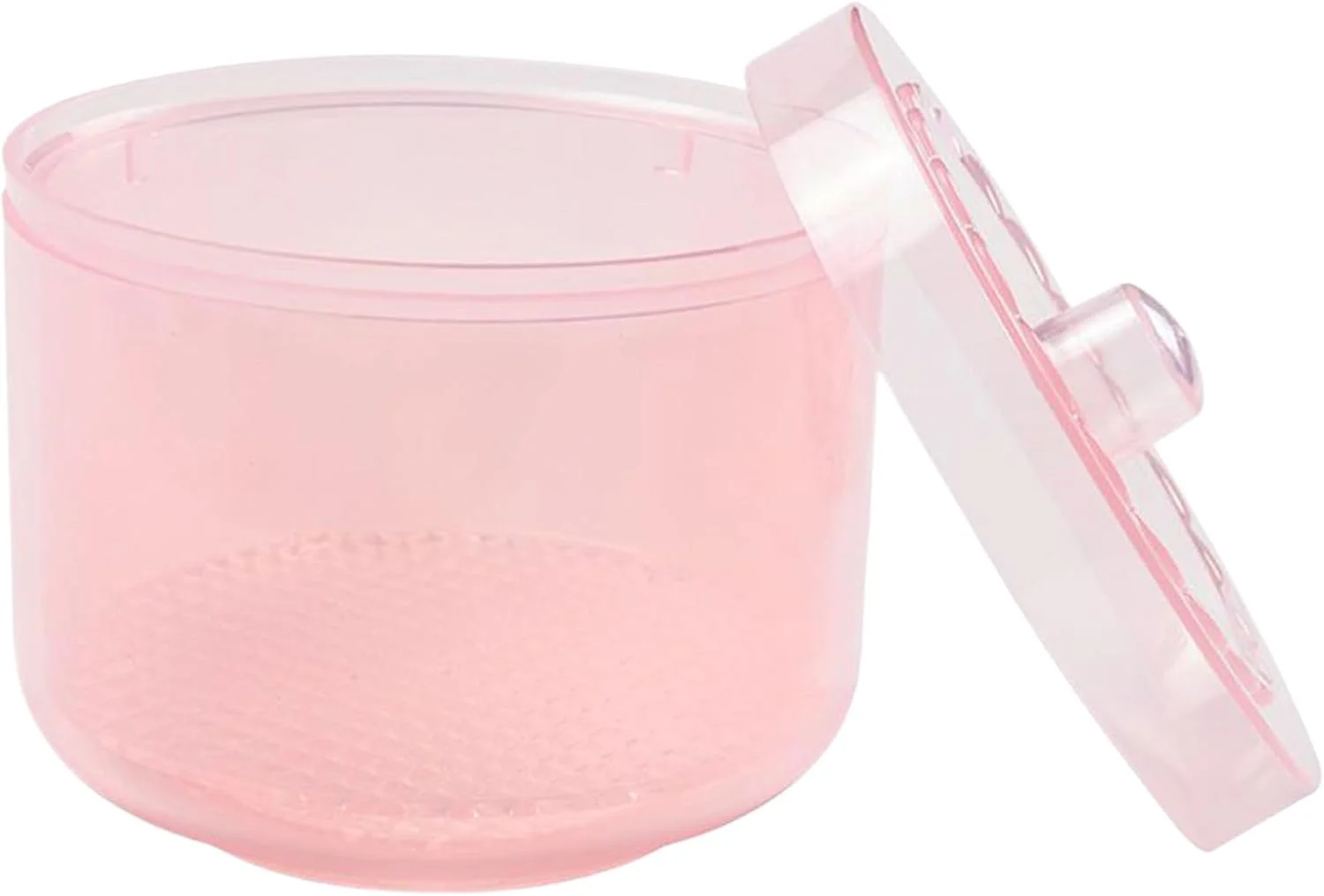 جعبه ابزار ناخن، سینی تمیز کننده قابل حمل دو فیلتره برای لوازم جانبی مسافرتی و خانگی مانیکور، مناسب برای موچین و مته