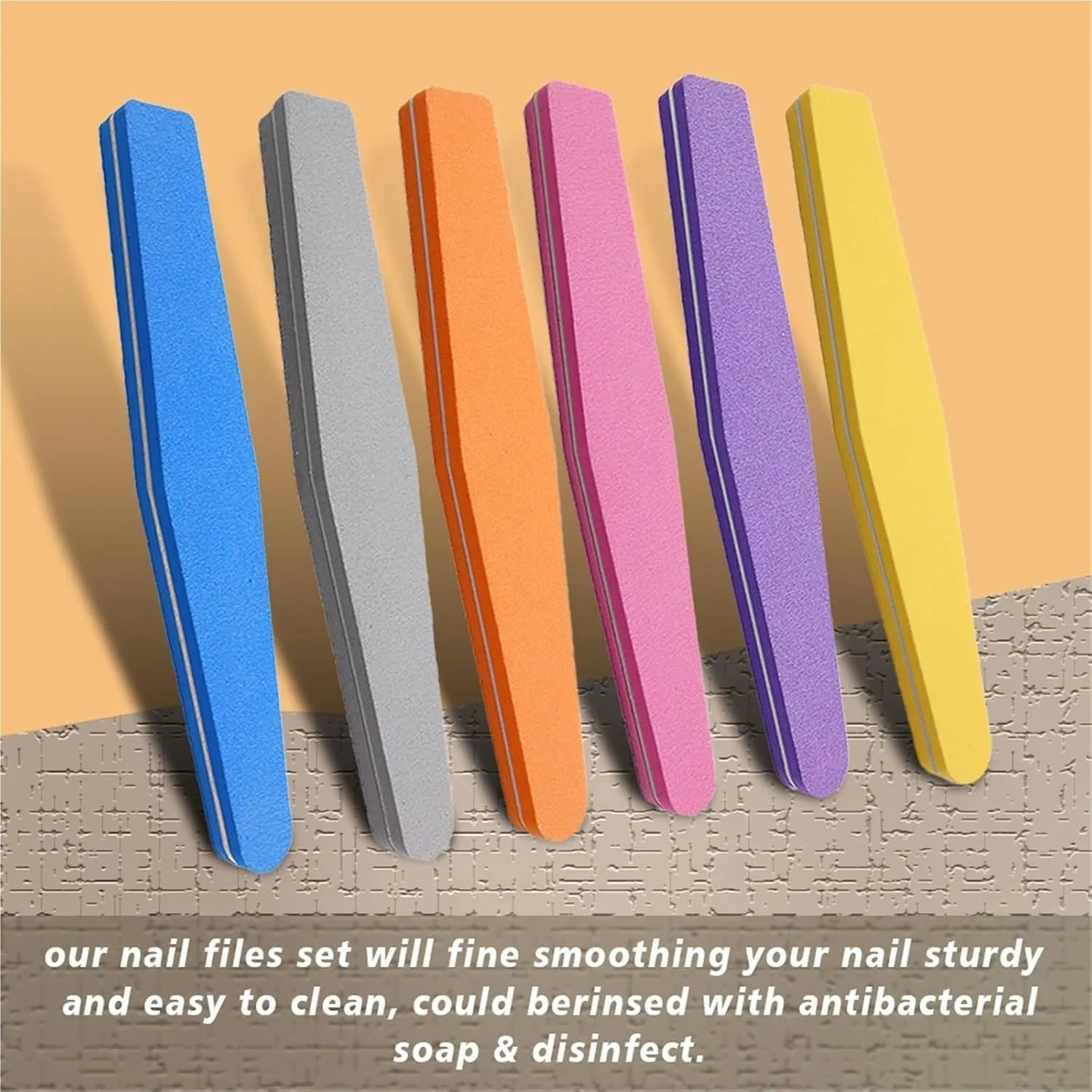 بلاک بافر ناخن 10 عددی، سوهان ناخن اسفنجی رنگارنگ، نوارهای سمباده پولیش، ابزارهای پدیکور و مانیکور (مخلوط)