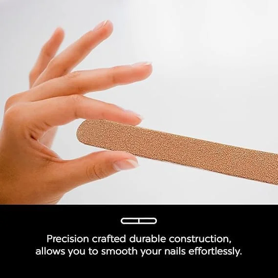 مجموعه سوهان ناخن چندتایی، سوهان سمباده ای، ابزارهای حرفه ای مانیکور پدیکور، مجموعه 20 عددی سوهان ناخن برای خانه و سالن