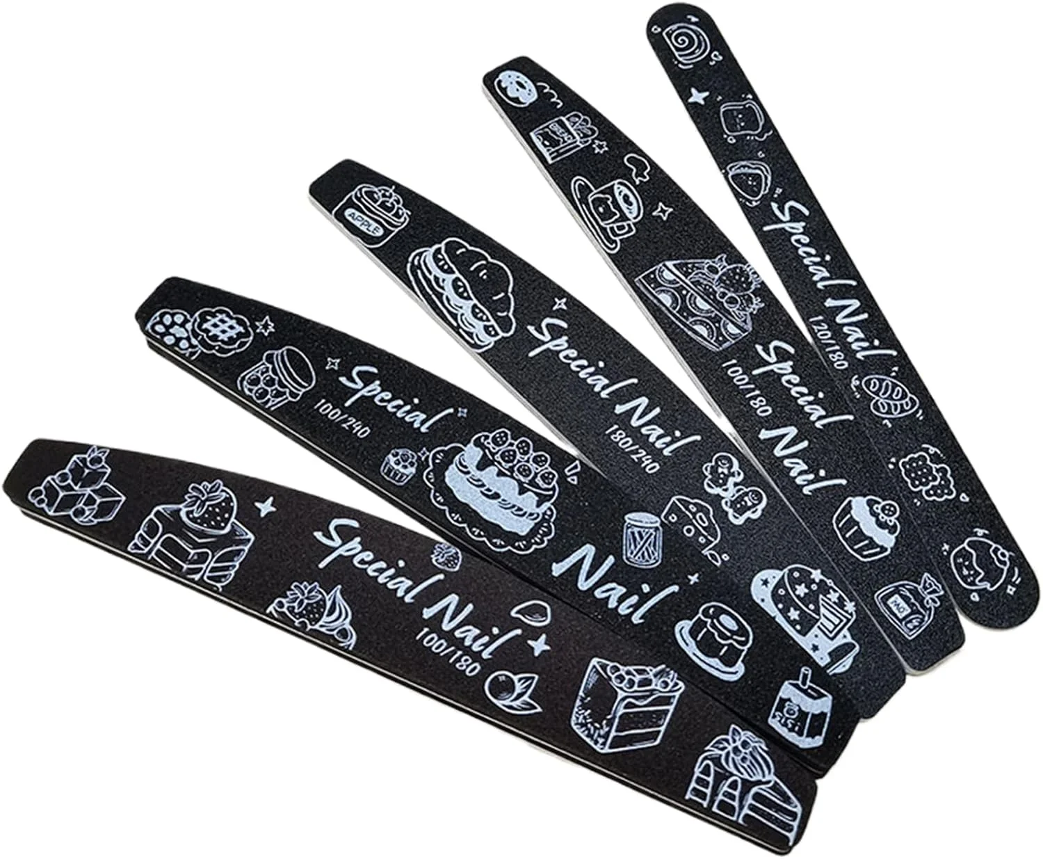 سوهان ناخن - بافرهای اسفنجی براق کننده طبیعی ناخن - ابزارهای مانیکور برای شکل دادن به ناخن پا مناسب منزل، سالن، مسافرت، اسپا، استفاده روزانه، هدیه تولد، تعطیلات، هنرمندان، زنان و دختران