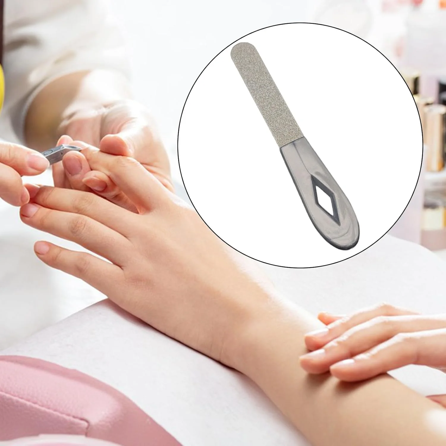 سوهان ناخن | ابزار مانیکور سوهان ناخن قابل استفاده مجدد | ابزار مانیکور سوهان لاک ناخن پا برای مراقبت، نگهداری، استفاده روزانه، دفتر کار، مسافرت، خانه، تجارت، سالن، سفر، تعطیلات، زنان و دختران