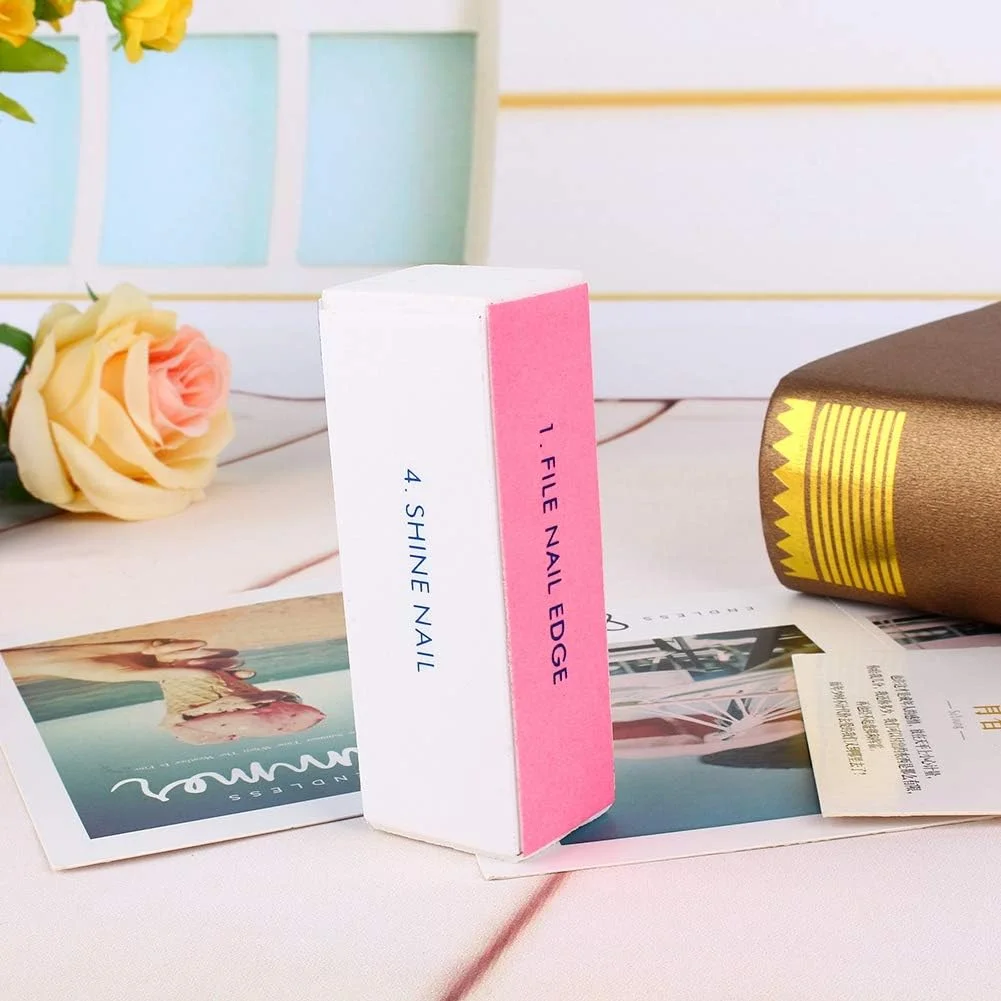 بلاک پولیش ناخن Cryfokt، ابزار چندبار مصرفه براق کننده طراحی ناخن، مناسب برای منزل، سالن و فروشگاه