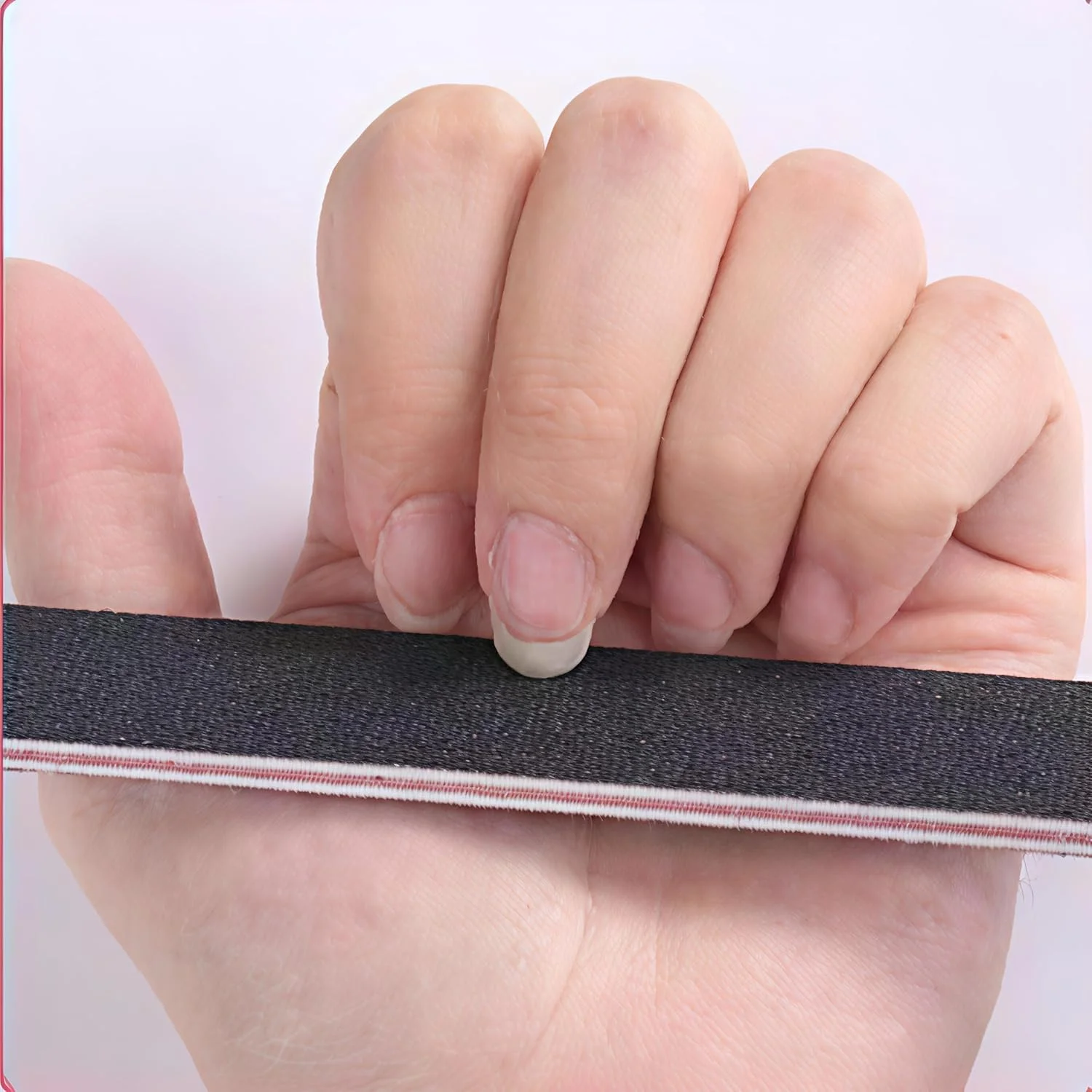 ۱۰ عدد سوهان ناخن دو طرفه، برای سوهان کشیدن ناخن های دست و پا (مشکی)