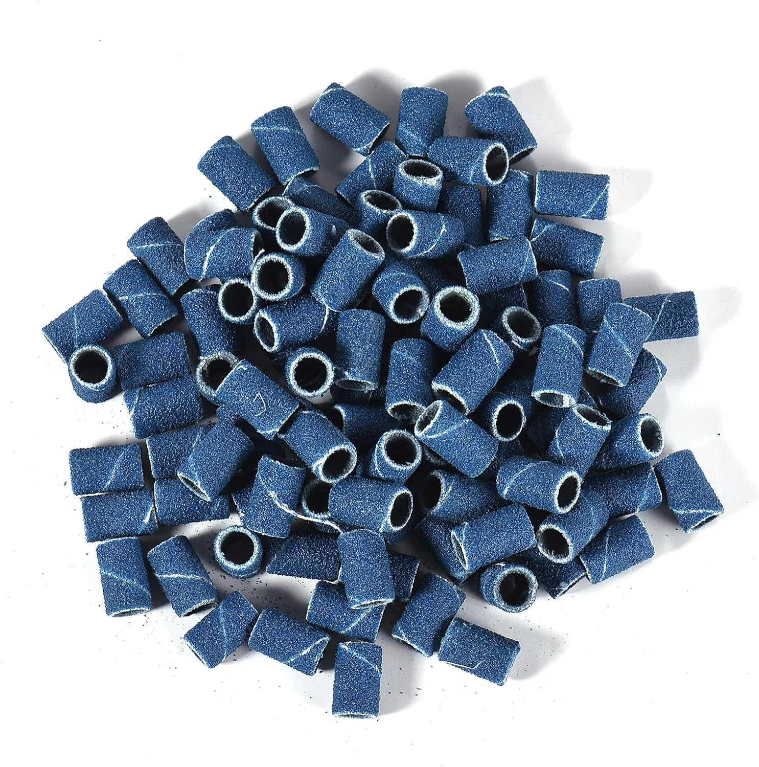 400 عدد نوار سمباده با 2 عدد سری سوهان ناخن برای مانیکور، ست سمباده برقی، دانه بندی زبر، متوسط و نرم، مناسب متخصصان و مبتدیان، برای ساییدن، صاف کردن و صیقل دادن ناخن ها