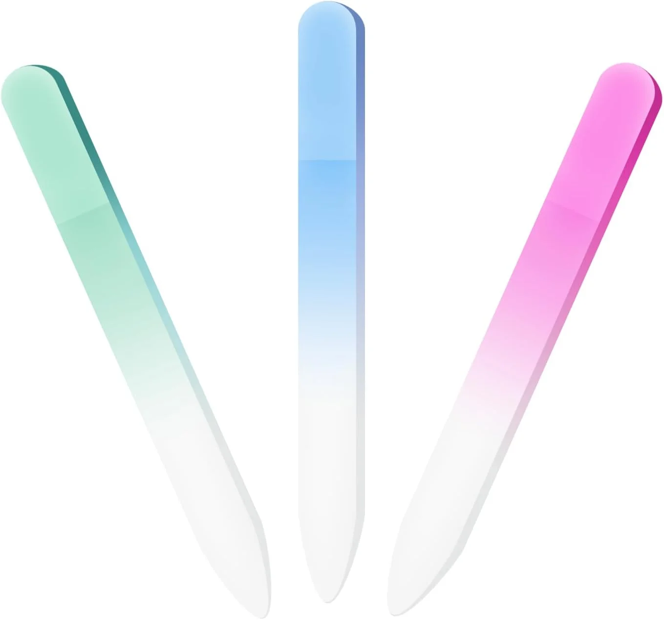 ست ۳ عددی سوهان ناخن شیشه ای Curvlife به همراه футляр، ابزار حرفه ای مانیکور و بافر ناخن برای ناخن های طبیعی، کیت مراقبت ملایم ناخن برای داشتن پایانی صاف، سالم و براق ست ۳ عددی سوهان ناخن شیشه ای Curvlife به همراه футляр، ابزار حرفه ای مانیکور و بافر ناخن برای ناخن های طبیعی، کیت مراقبت ملایم ناخن برای داشتن پایانی صاف، سالم و براق