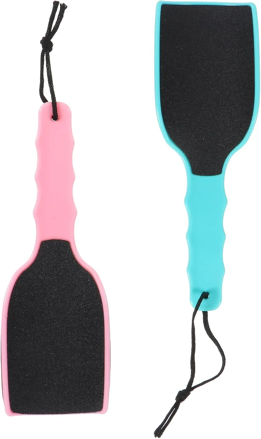 سوهان پا Lurrose برای از بین بردن پینه: اسکراب دو طرفه پا - از بین برنده پینه پا - سوهان پاشنه پا - ابزار حرفه ای پدیکور