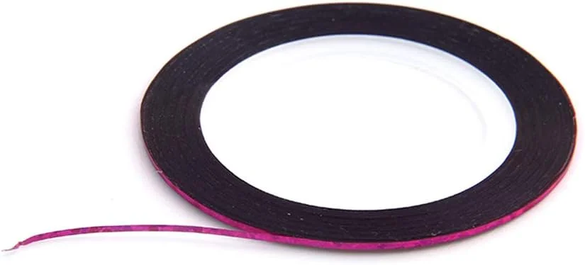 30 رول نوار طراحی ناخن، برچسب خطی DIY با جعبه نگهدارنده و ابزار، خود چسب و بادوام برای ناخن ها