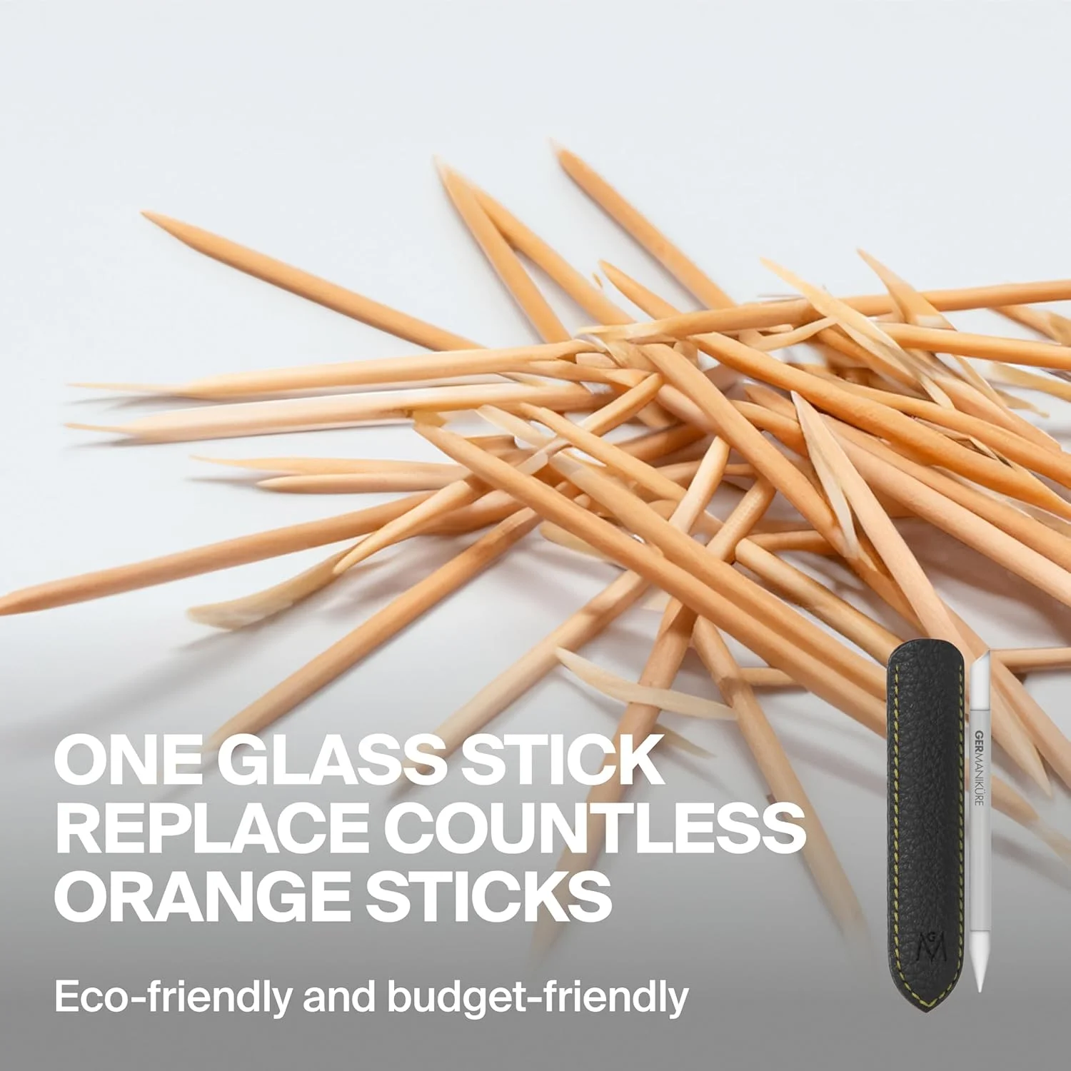 ابزار مانیکور شیشه ای (جلد جیر) - ساخت اخلاقی در جمهوری چک - عقب زننده و از بین برنده پوست های اضافه، سوهان انگشتی برای پینه و پوست خشک، فرم دهنده ناخن