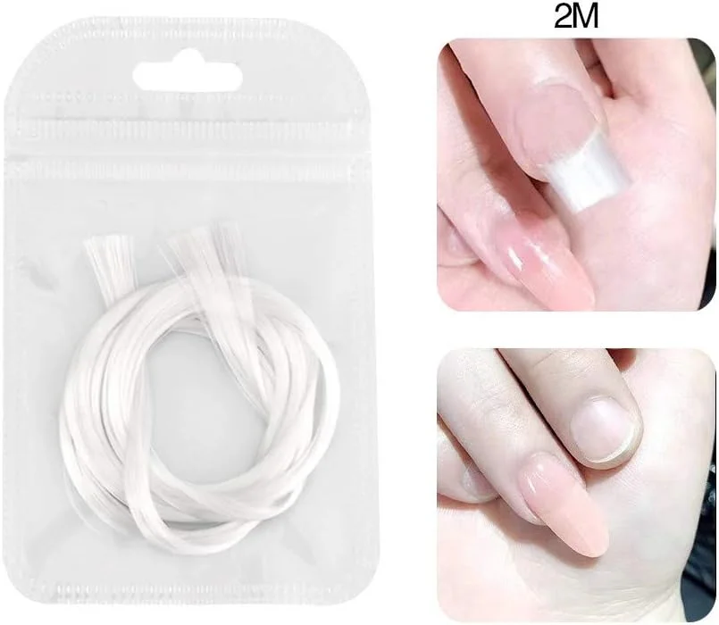 پپیسکی الیاف شیشه ناخن 100/150/200 سانتی متری، اکستنشن ناخن، ابزار و تجهیزات هنری ناخن، فرم ناخن اکریلیک