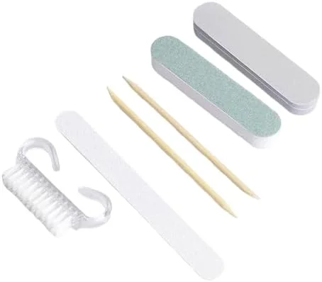 ست مانیکور یکبار مصرف، ابزار هنر ناخن DIY، کیت مانیکور سالنی، 3 بسته