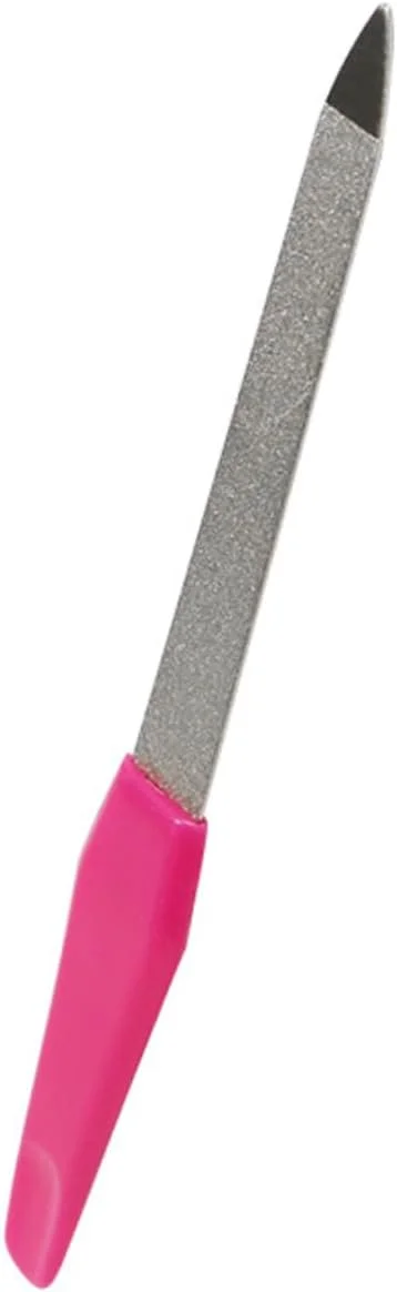 ست سوهان ناخن دو طرفه حرفه ای - 3 عدد سوهان سمباده ای برای ناخن های صاف و براق، ابزار عالی مانیکور برای استفاده در منزل و سالن (صورتی)