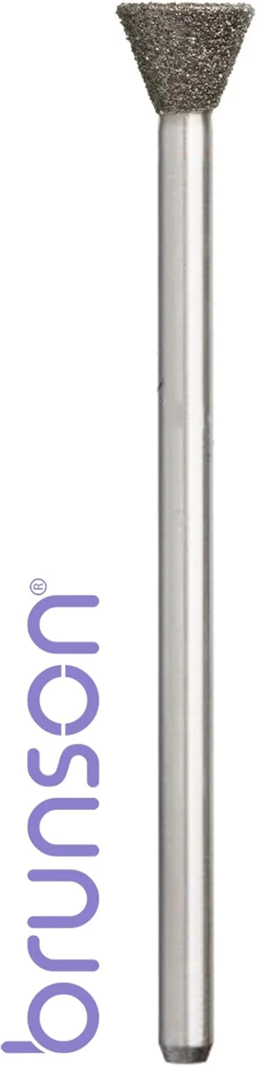 دستگاه سوهان برقی ناخن برونسون، ابزار مانیکور و پدیکور، ست ماشین با مته های الماسی ناخن ⌀5mm متوسط