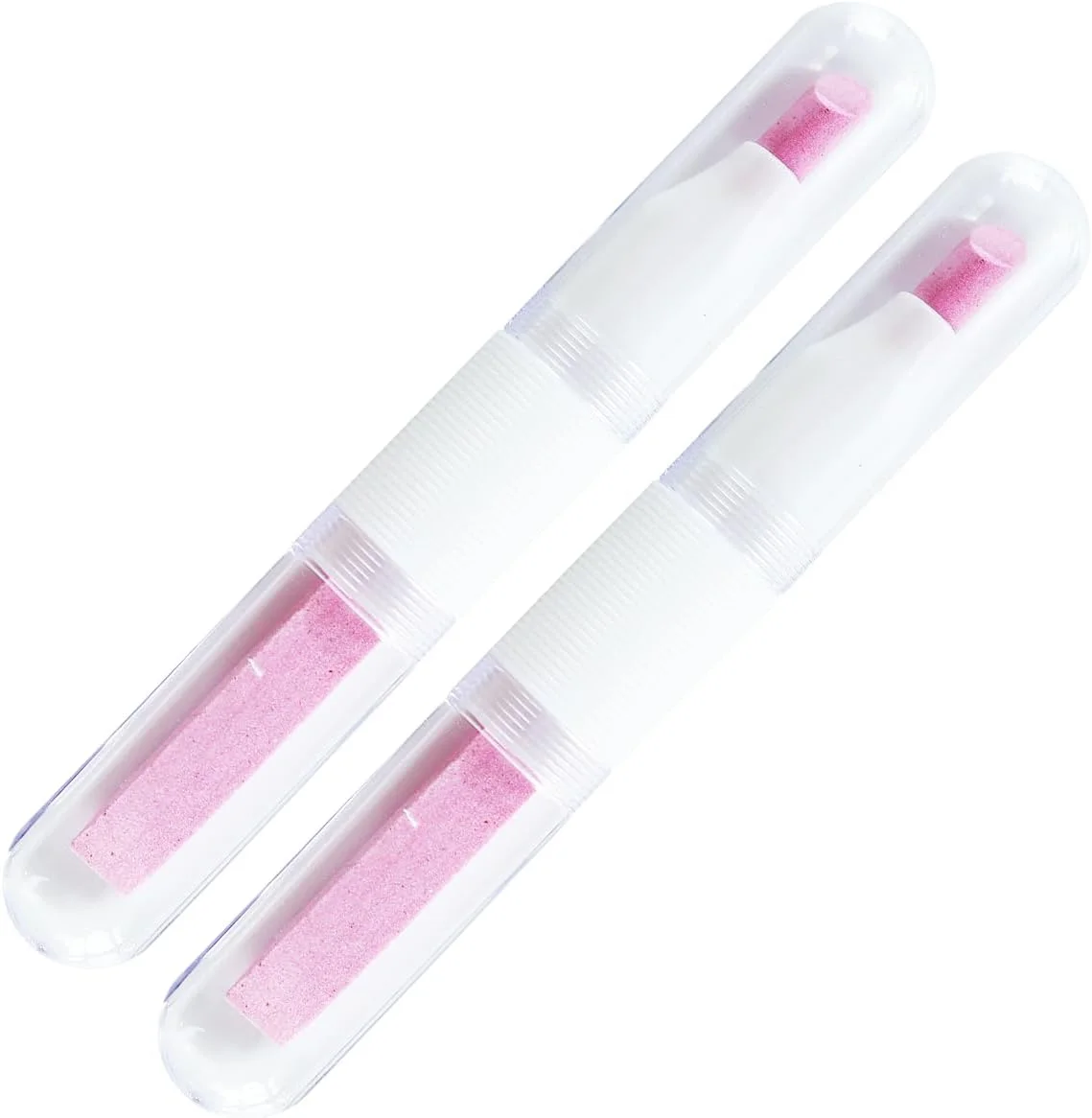 سوهان سرامیکی ناخن، سوهان ناخن مانیکور با جعبه، از بین برنده حرفه ای و دقیق پوست های مرده اطراف ناخن، چوب مانیکور، 2 عدد