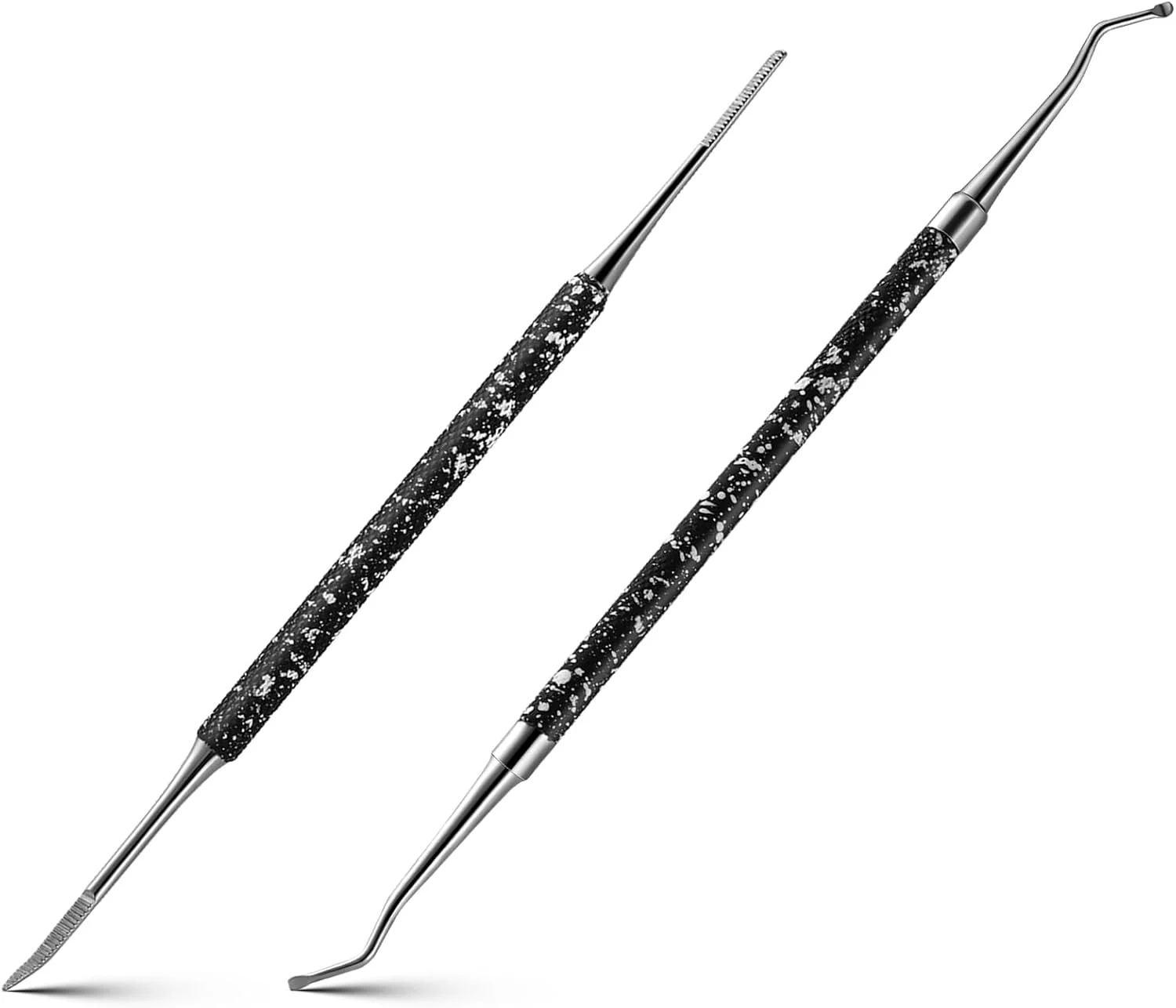 ابزار ناخن فرو رفته FERYES، ست لیفتر و سوهان ناخن برای درمان ناخن های فرو رفته - فولاد ضد زنگ درجه جراحی - همراه با جعبه نگهداری حلبی ابزار ناخن فرو رفته FERYES، ست لیفتر و سوهان ناخن برای درمان ناخن های فرو رفته - فولاد ضد زنگ درجه جراحی - همراه با جعبه نگهداری حلبی