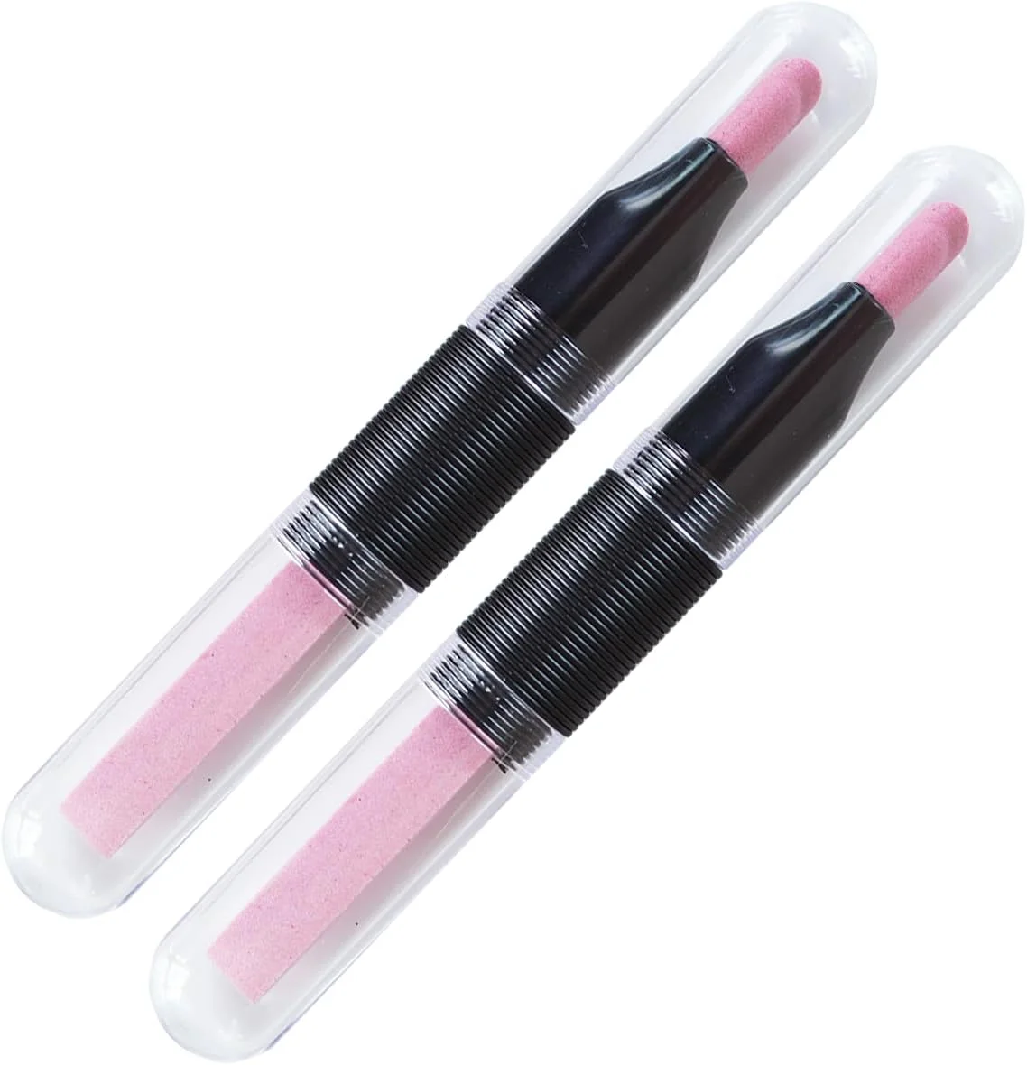 دو عدد سوهان و عقب‌راننده ناخن سرامیکی Victory (مشکی) ابزار مانیکور و پدیکور حرفه ای