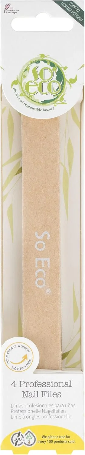 سوهان ناخن حرفه ای سو اکو - بسته 4 عددی