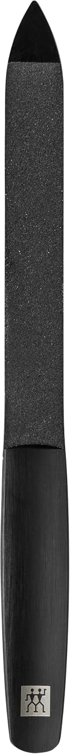 سوهان ناخن دو طرفه ZWILLING Sapphire با پوشش کربن شبه الماس مشکی مات ممتاز 130 میلی متر