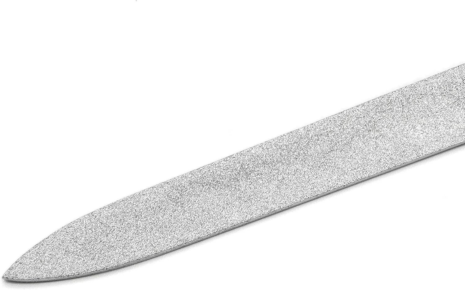 سوهان ناخن الماسه حرفه ای رِموس، ساخته شده از استیل ضد زنگ - یک طرفه ظریف و یک طرفه زبر، 10 سانتی متر