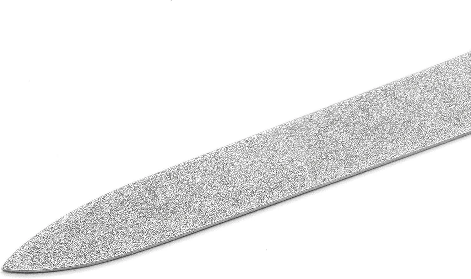 سوهان ناخن الماسه حرفه ای رِموس، ساخته شده از استیل ضد زنگ - یک طرفه ظریف و یک طرفه زبر، 10 سانتی متر