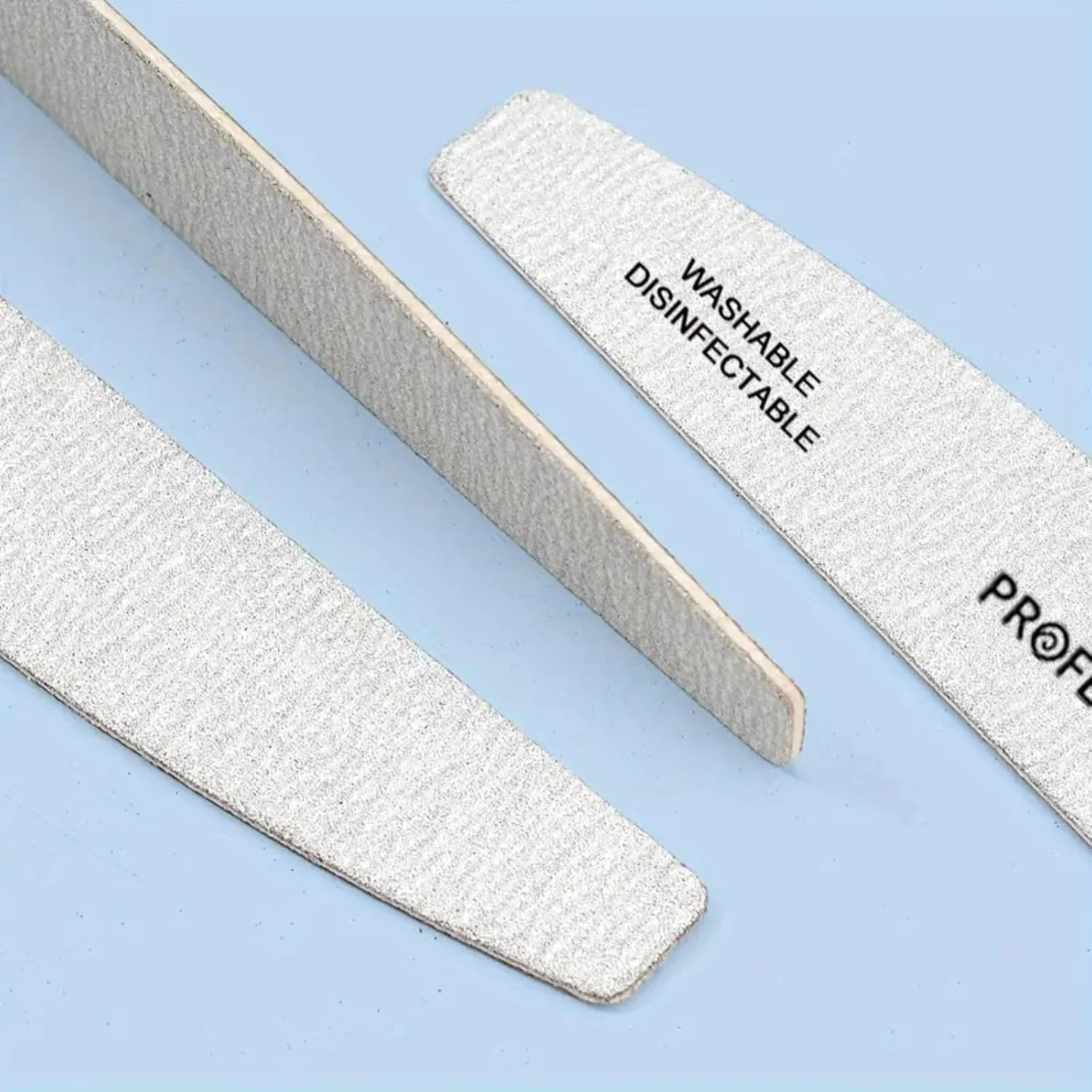 مجموعه ۱۰ عددی سوهان و بافر ناخن - کیت ابزار مانیکور حرفه ای ۷ طرفه با درجه زبری ۱۸۰/۲۴۰، کیت مراقبت از ناخن قابل حمل برای منزل/سالن، شکل نیمه ماه، مناسب هدیه.