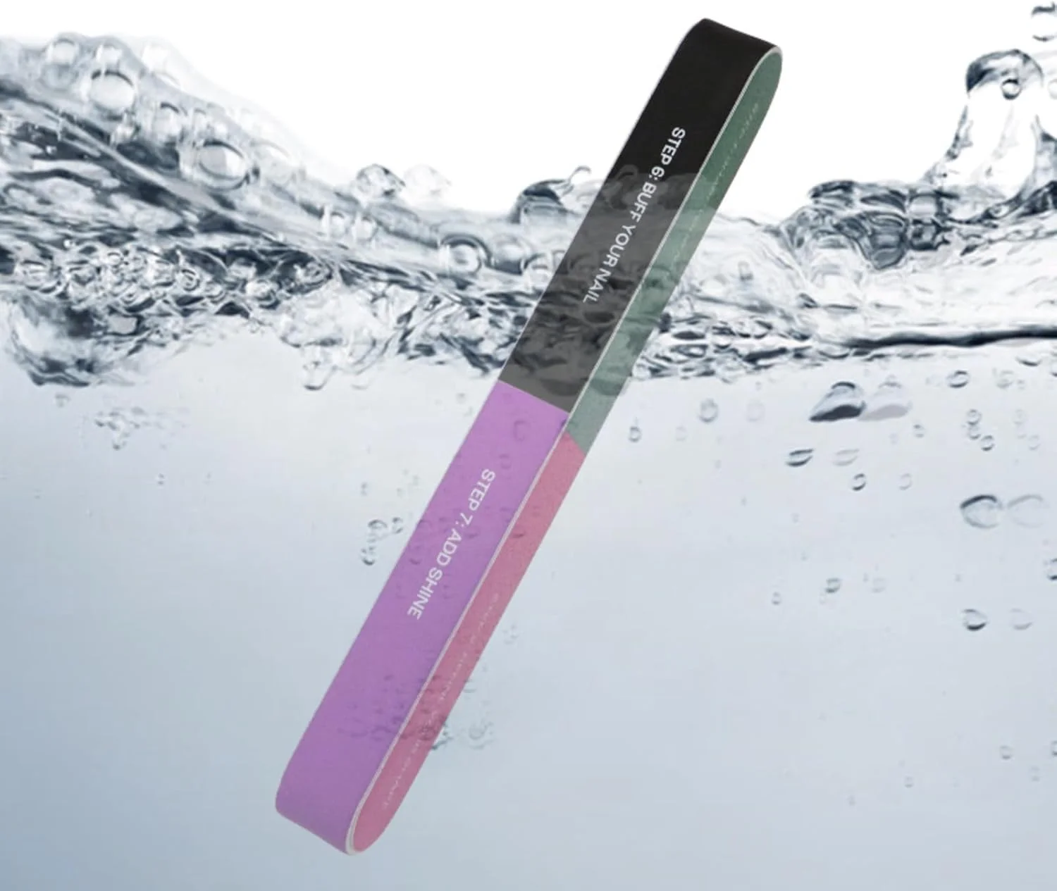 سوهان ناخن ۷ طرفه برای خانم ها - سوهان های سمباده رنگی و پر جنب و جوش برای ناخن های طبیعی از شکل دادن تا پولیش براق